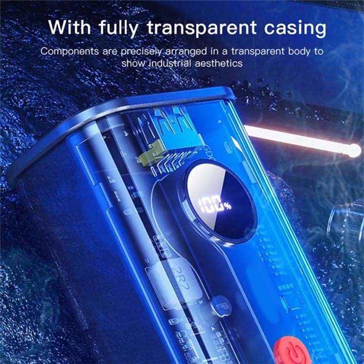 YP35 10000mAh Fast Charging Power Bank – Compact Power Solution with LED Battery Display