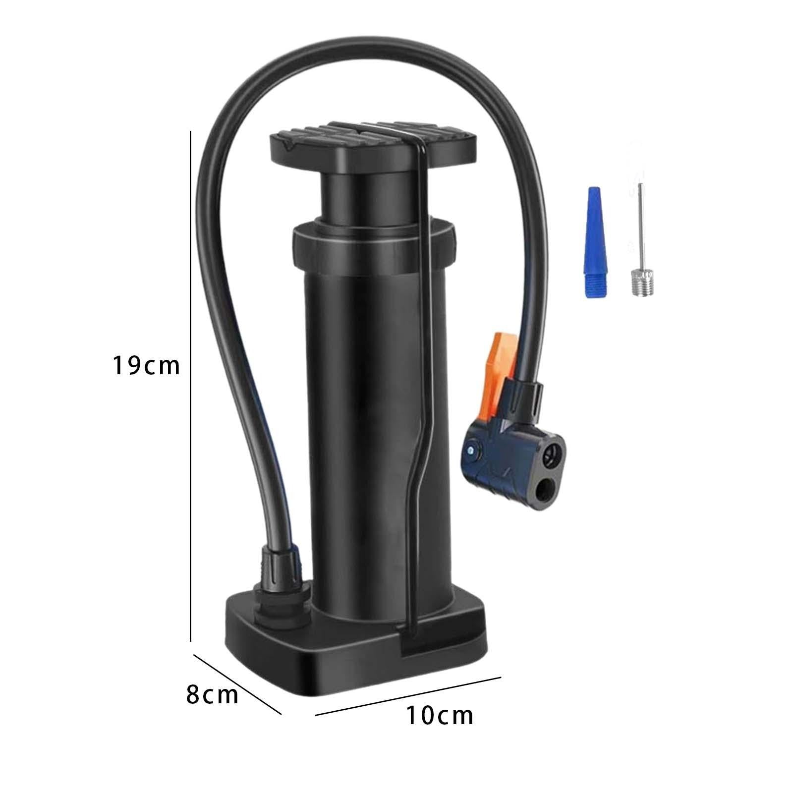 Portable Mini Foot Pump | High-Pressure Aluminum Alloy Air Inflator with Foot Pedal