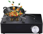 Mini Camping Stove | 3500W Portable Small Stove with Safety Features | Available in Black & White