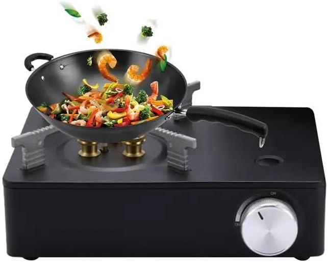 Mini Camping Stove | 3500W Portable Small Stove with Safety Features | Available in Black & White