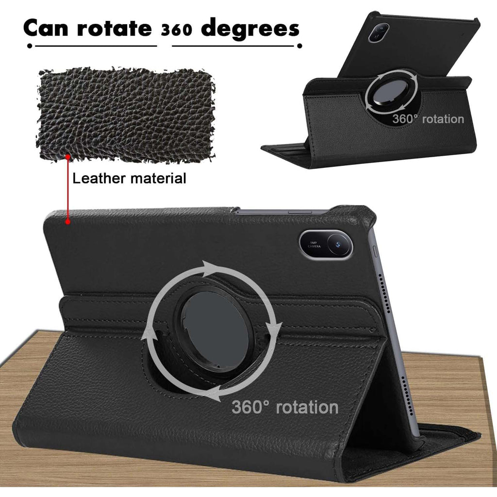 360° Rotating Leather Stand Cover
