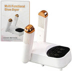 Electric Shoe Dryer with Adjustable Rack & Timer | Multi-Functional Boot & Glove Warmer | Efficient Dryer for Sweaty Shoes