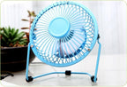Portable Fan – Metal Framework Mini Air Cooler for Students & Dorm Rooms