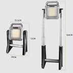Multifunctional Work Light with Telescopic Base – Adjustable Height & Bright LED Illumination for Construction, DIY, and Emergency Lighting