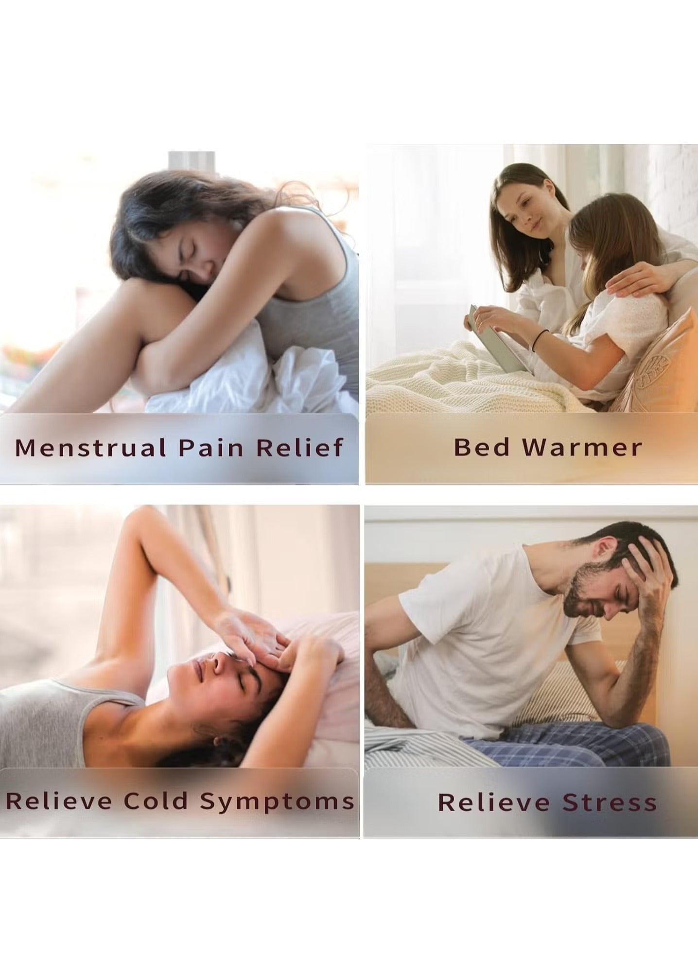 Hot Water Bag with Soft Cover | Rubber Hot & Cold Therapy Pack for Pain Relief