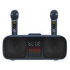 S39 Karaoke Speaker | All-In-One Wireless Entertainment System with Dual Horns & Microphones