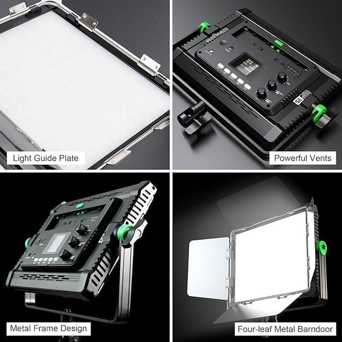 LED 660 Pro Light Kit – Premium, Portable LED Panels for Professional Photography & Video