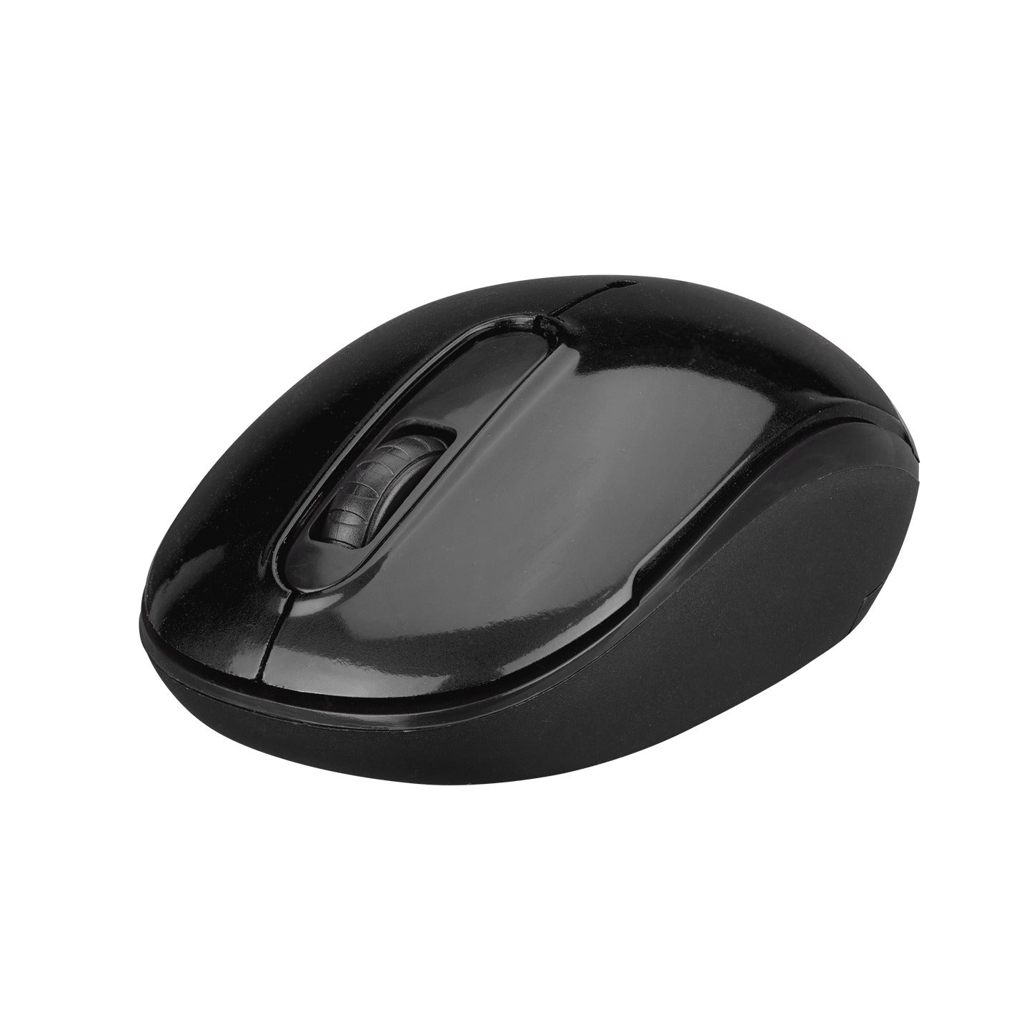 USB Black 2.4GHz Optical Wireless Mouse | Compact Design with Nano Receiver