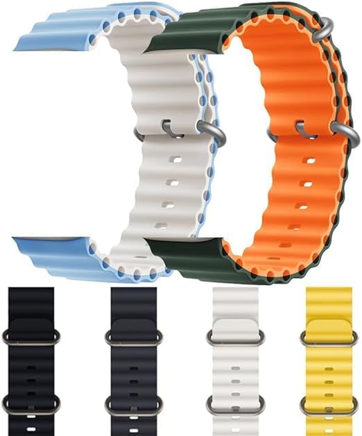 Ultra Watch Band Set | Premium Strap Bands in 5 Elegant Styles | Compatible with Smartwatches