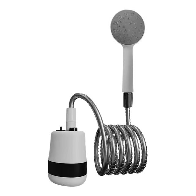 Portable Camping Shower | USB Rechargeable Electric Shower Pump with Handheld Shower Head | Perfect for Outdoor Camping, Car Washing, Gardening, Pet Cleaning & Travel