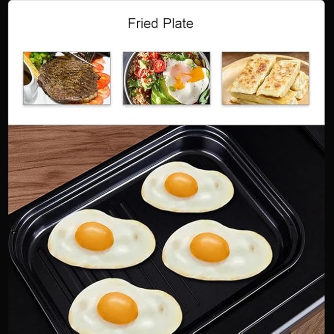 3-in-1 Multifunctional Breakfast Maker | All-in-One Coffee Maker, Toaster, and Griddle | Ultimate Morning Time-Saver | Compact & Efficient Design