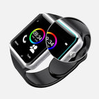 A1 Bluetooth Smart Watch - Fitness Tracker with Pedometer, SIM Card Slot & Camera | Android Sports Bracelet with Call, Message Alerts, and Health Tracking