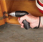 Rechargeable Electric Screwdriver | Cordless Screwdriver with Dual LED Light | 3.6V 1300mAh Li-ion Compact Tool