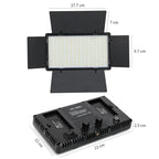 Pro LED 600 Photography Equipment | TV Video Studio Photo Shooting LED Flat Lamp