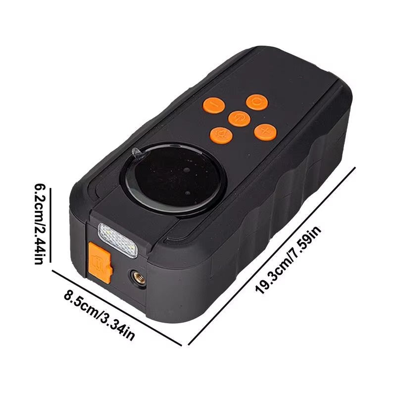 Portable 12V 150PSI Wireless Car Air Compressor | LED Display & Automatic Shut-Off | Compact Tire Inflator for Cars, Bikes & Sports Equipment