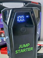Jump Starter & Emergency Power Bank – Portable 12V Car Starting Robot with Safety Features & Pliers
