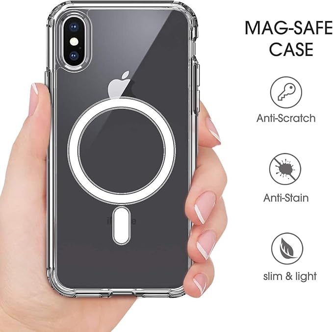 MagSafe Compatible Magnetic Phone Case | Military-Grade Protection for iPhone X Series