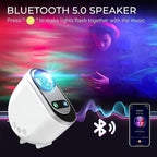 Galaxy Star Projector – 3-in-1 Aurora Borealis LED Light Projector with Bluetooth Speaker, White Noise, and Customizable Lighting Modes