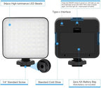 4-in-1 Vlogging LED Selfie Kit – LED Light, Microphone, Tripod & Cold Shoe for Smartphones