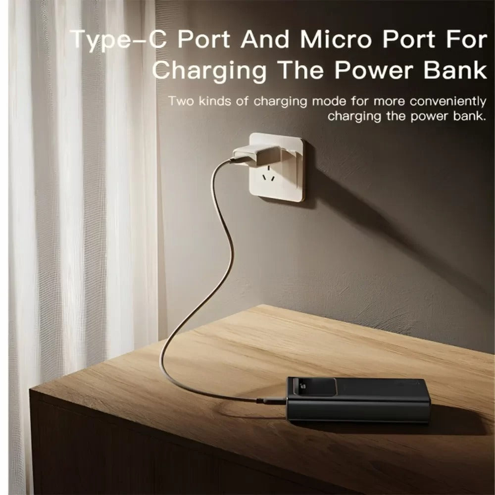 P30 20000mAh Fast Charging Power Bank – Versatile Portable Charger with Multi-Device Support